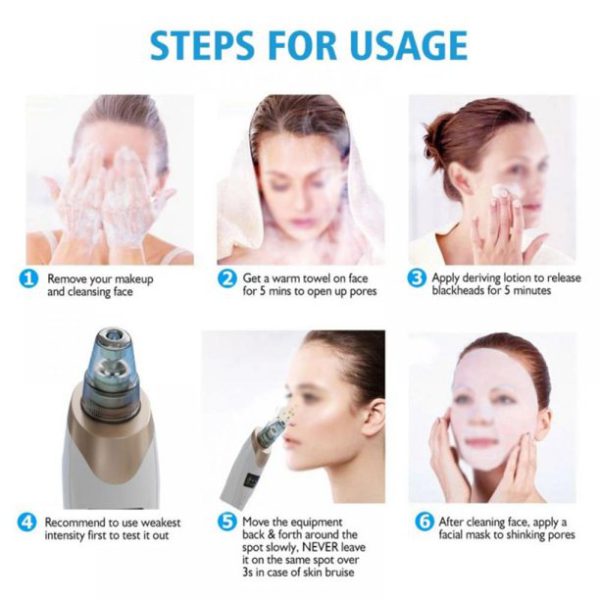 Electric Suction Blackhead Instrument Home Beauty Instrument Blackhead Pore Cleaning